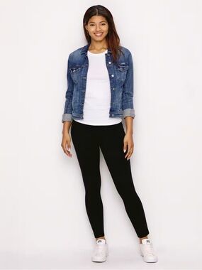 SPANX The Perfect Black Pant, Ankle 4-Pocket Petite Women’s Medium